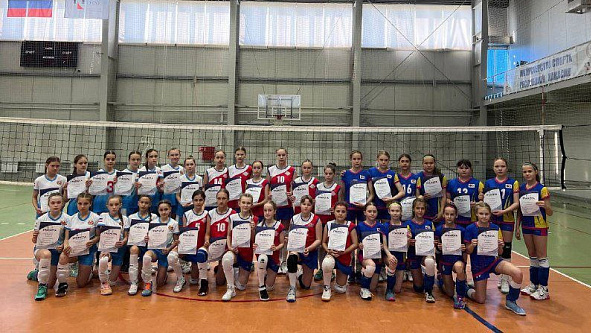 Волейболистки спортивной школы ЦСКА успешно выступили на первенстве Республики Хакасия