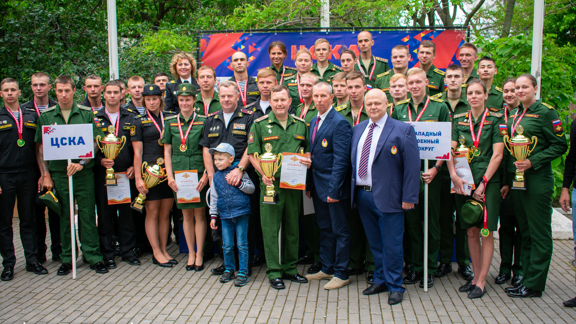 Спортсмены ЦСКА завоевали все награды личного зачета чемпионата ВС РФ по международному военно-морскому пятиборью