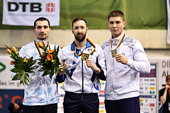 Армейские спортсмены завоевали четыре медали Кубка мира по спортивной гимнастике