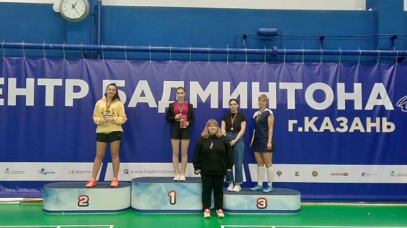 На «Золотом волане Татарстана» сотрудница СОК (г. Вилючинск) филиала ЦСКА/Хабаровск Юлия Барило завоевала «бронзу»