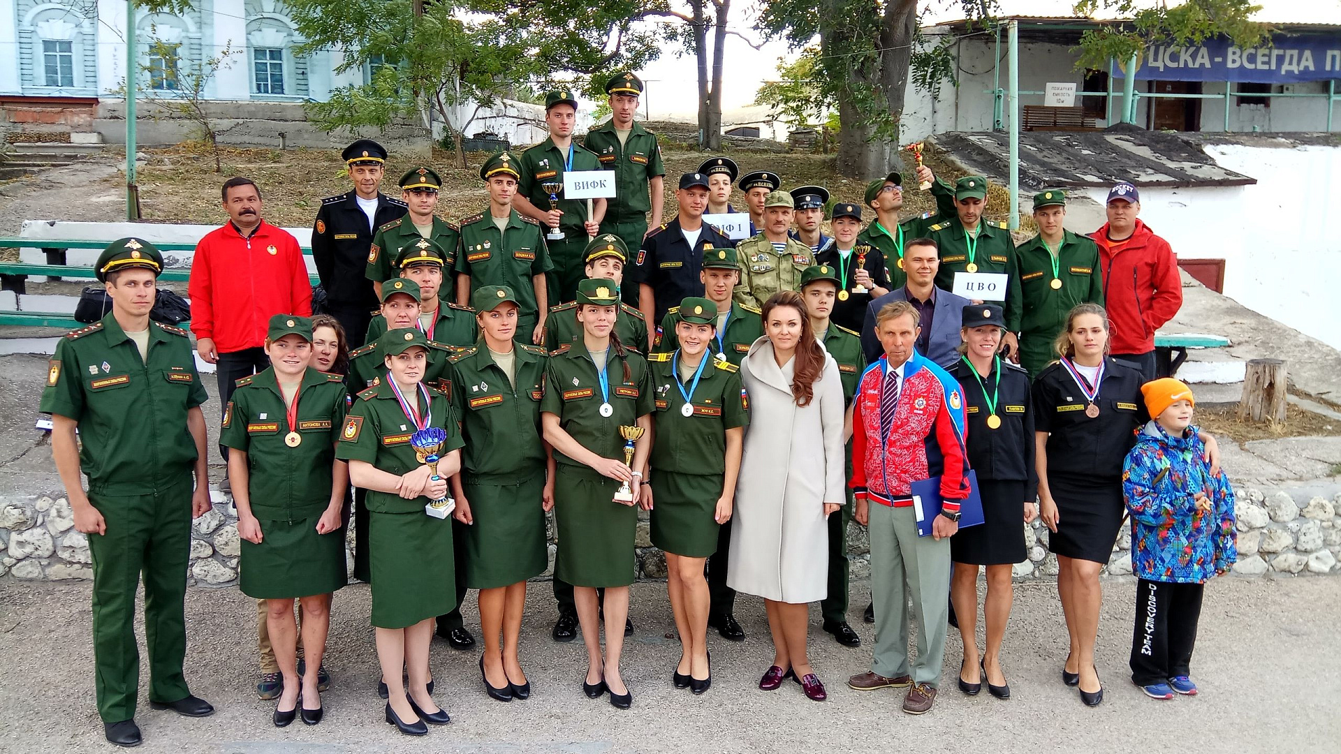 Спортсмены ЦСКА – чемпионы ВС РФ по международному военно-морскому пятиборью