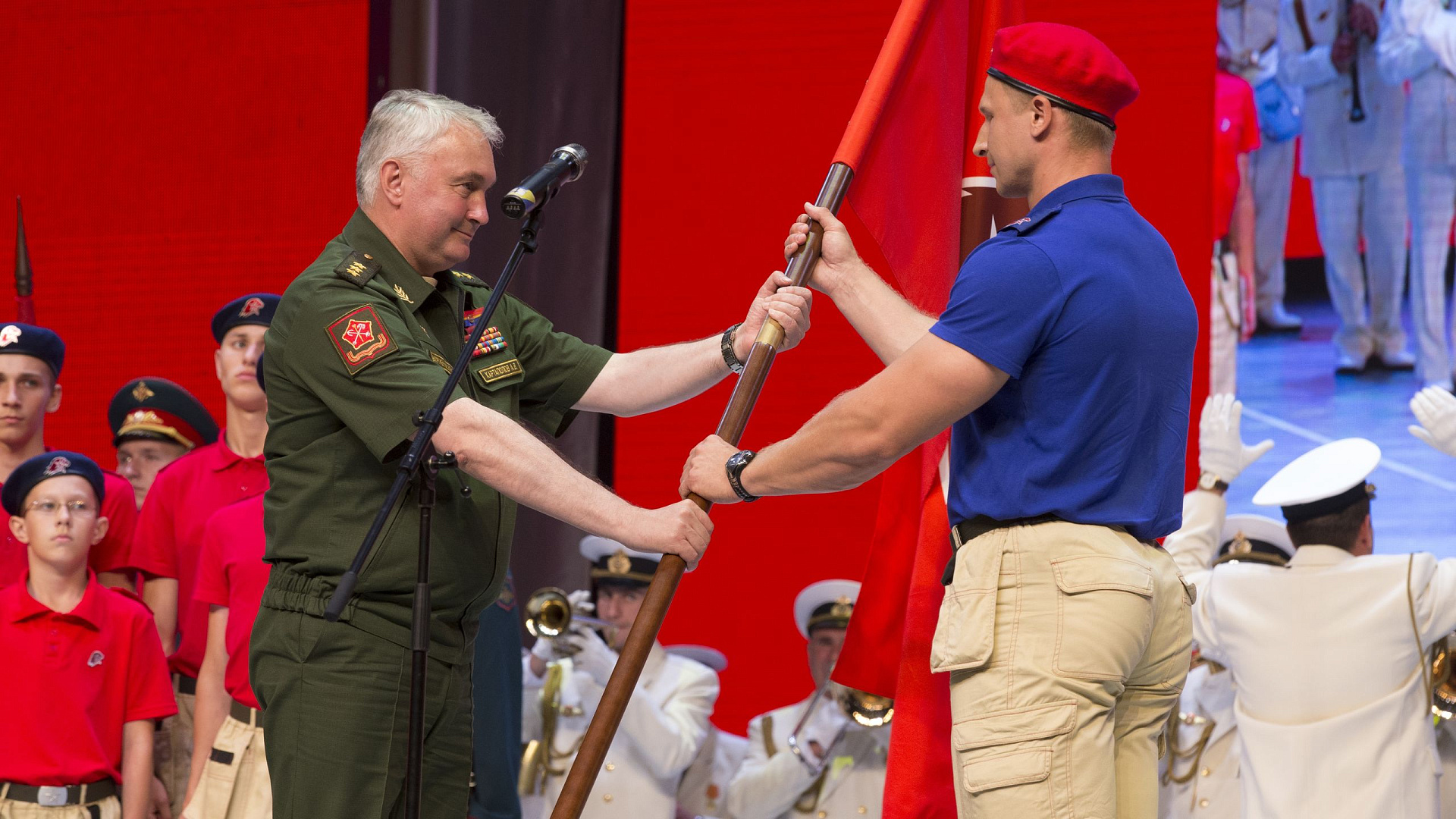 Воспитанники ЦСКА в Калининграде вступили в ряды «ЮНАРМИИ»