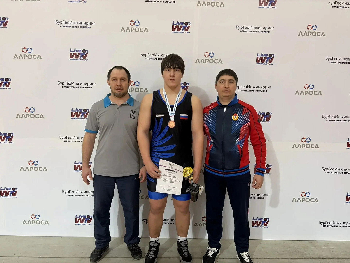 Борец самарской спортивной школы ЦСКА завоевал бронзу первенства России