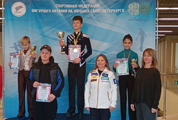 Фигурист Петербургской спортшколы ЦСКА стал призером региональных соревнований