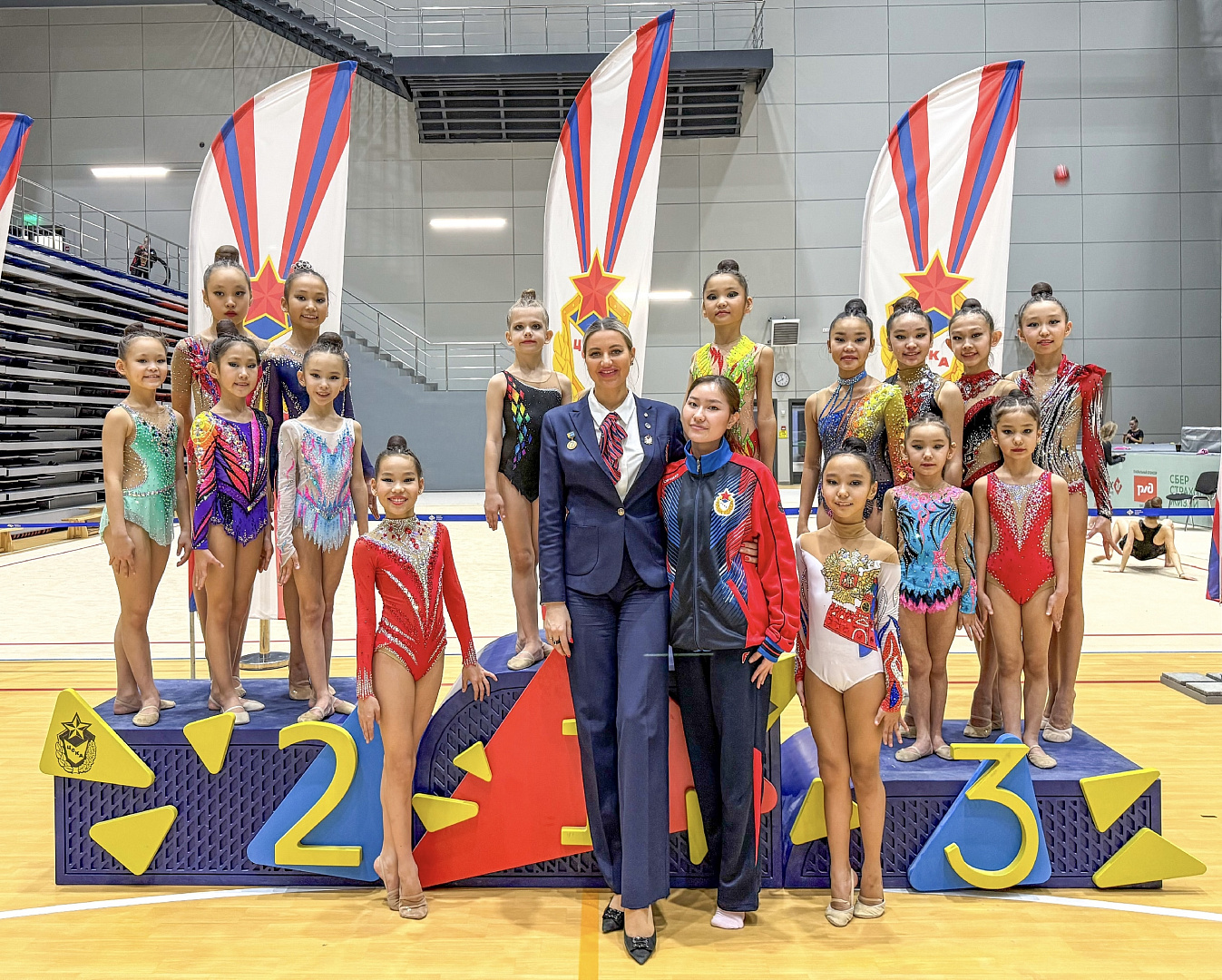 Бронзу Первенства спортшколы ЦСКА по художественной гимнастике завоевала гимнастка «ЦСКА-Тыва»