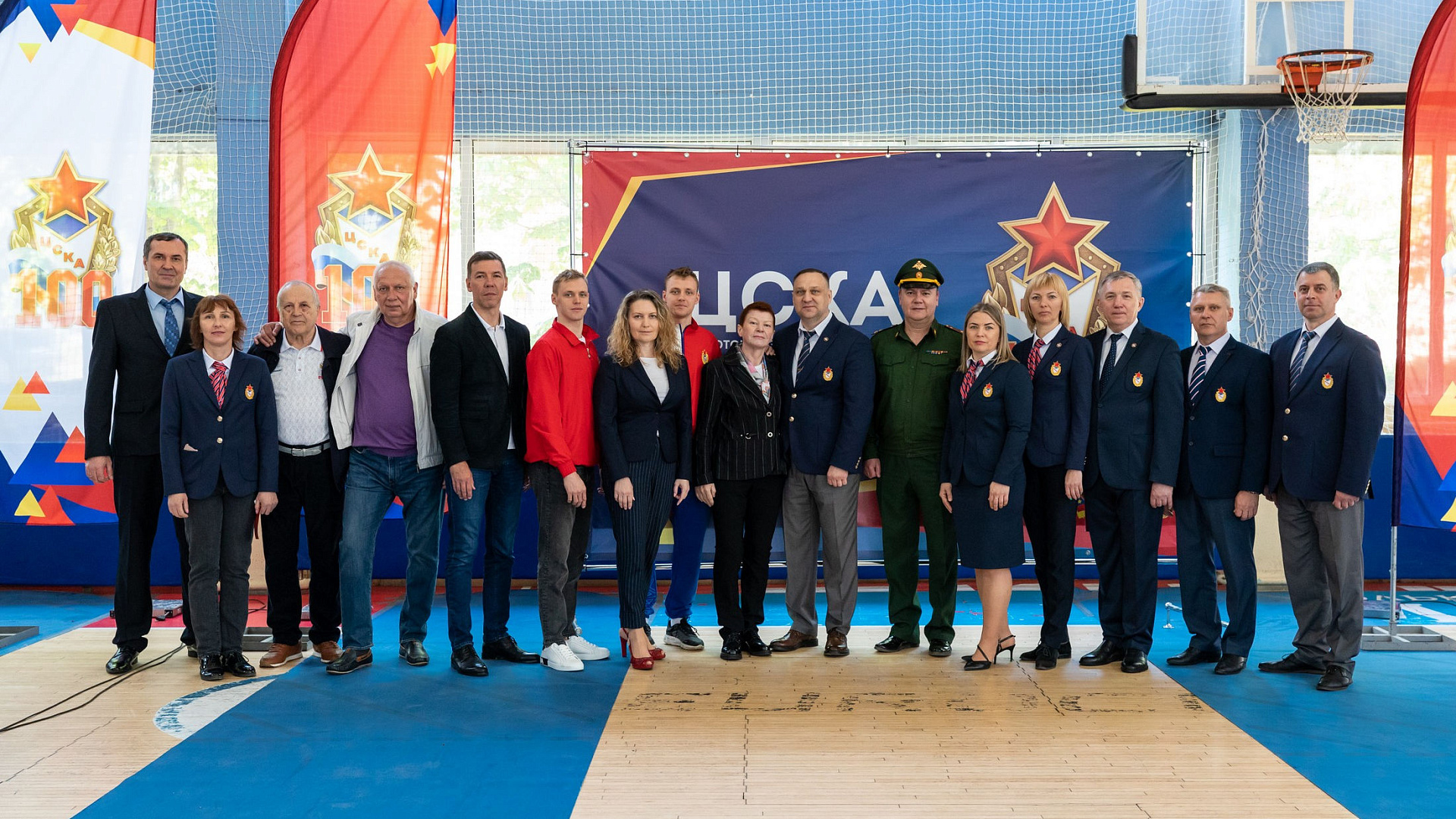 В ЦСКА/Самара состоялся спортивный праздник посвященный столетию ЦСКА!