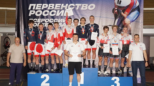 Армейский велоспортсмен стал многократным призёром первенства России