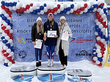 Спортсменка Елизавета Агафошина завоевала бронзу Кубка России по конькобежному спорту