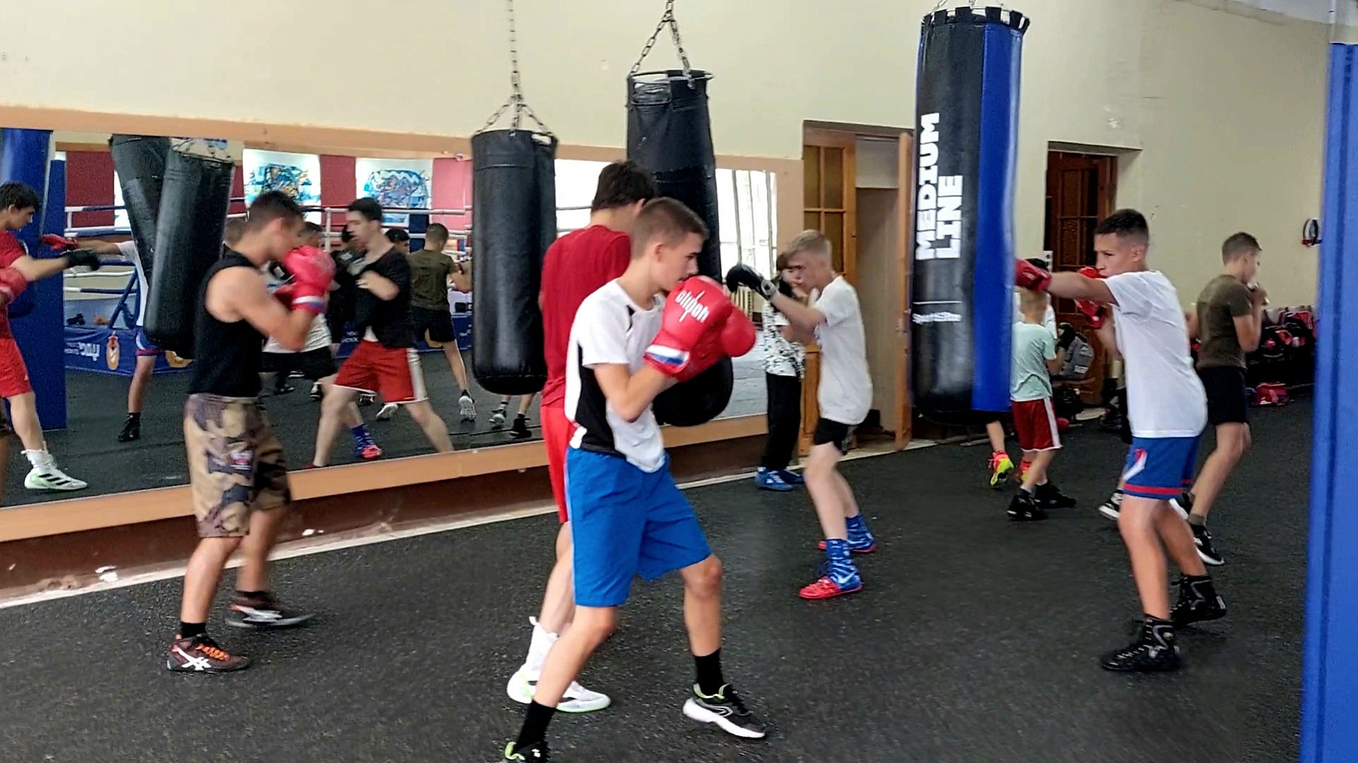 Учебно-тренировочный сбор боксеров СШ (ОРК) филиала ЦСКА г. Санкт-Петербург в Токсово