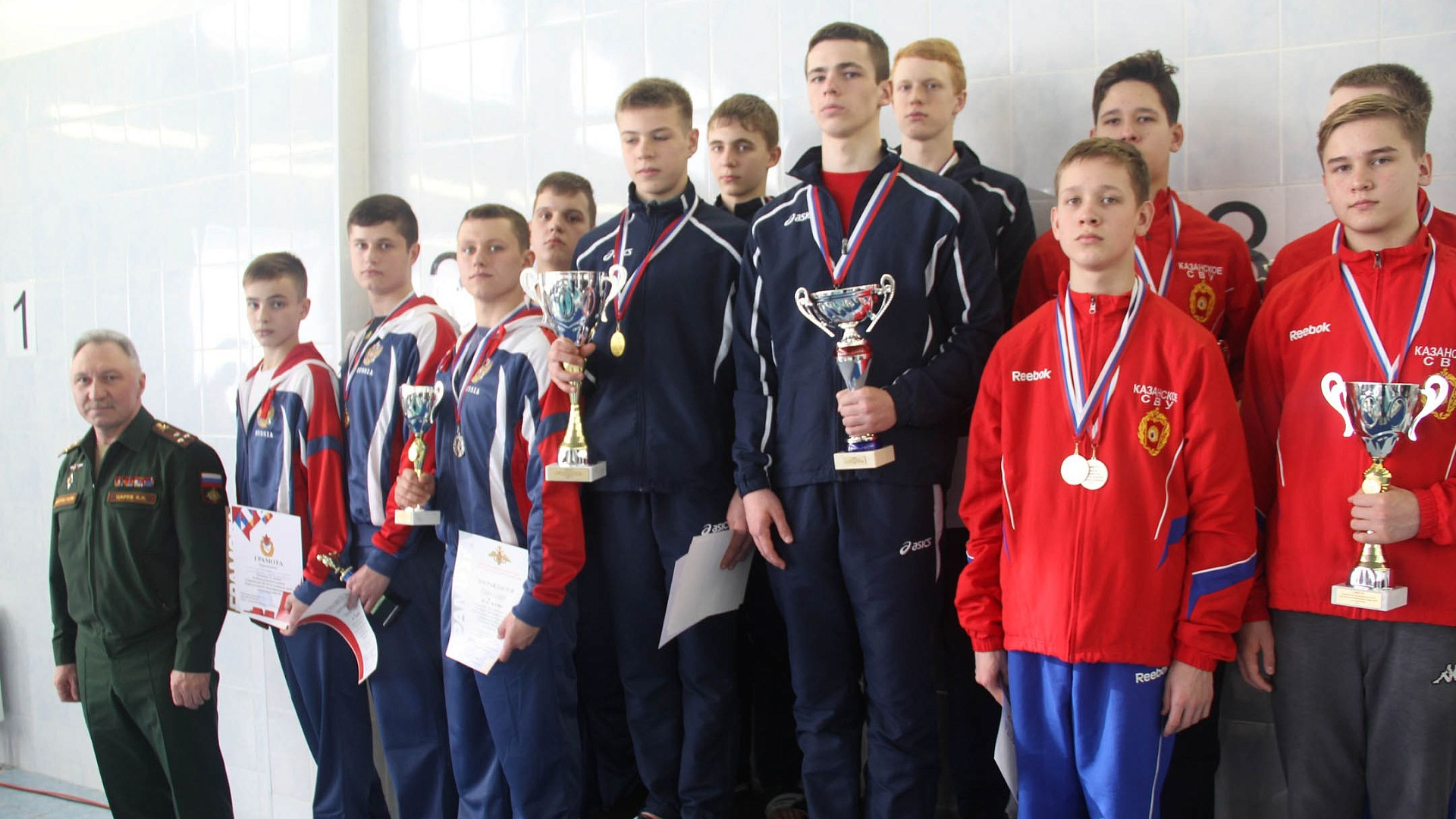 Ставропольское президентское кадетское училище – победитель Первенства ВС РФ по плаванию!