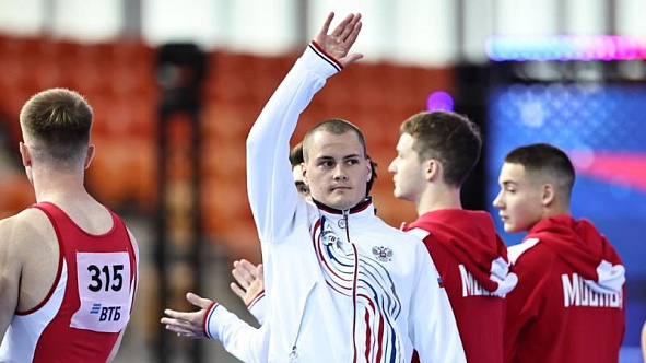 Гимнаст спортроты филиала ЦСКА/Санкт-Петербург стал серебряным призёром на чемпионате России