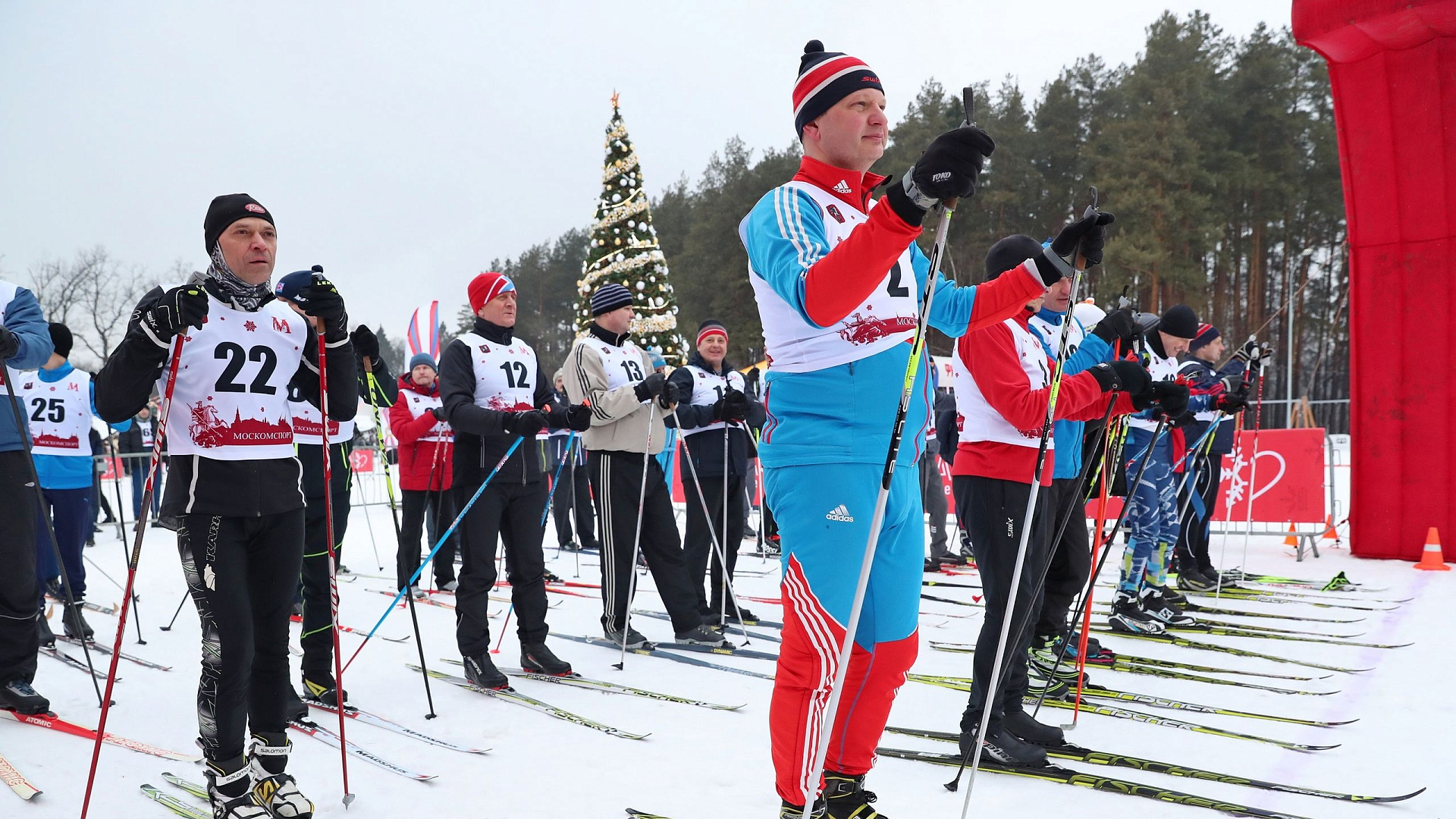В Одинцово прошли первые соревнования Спартакиады ЦОВУ МО РФ - лыжные гонки