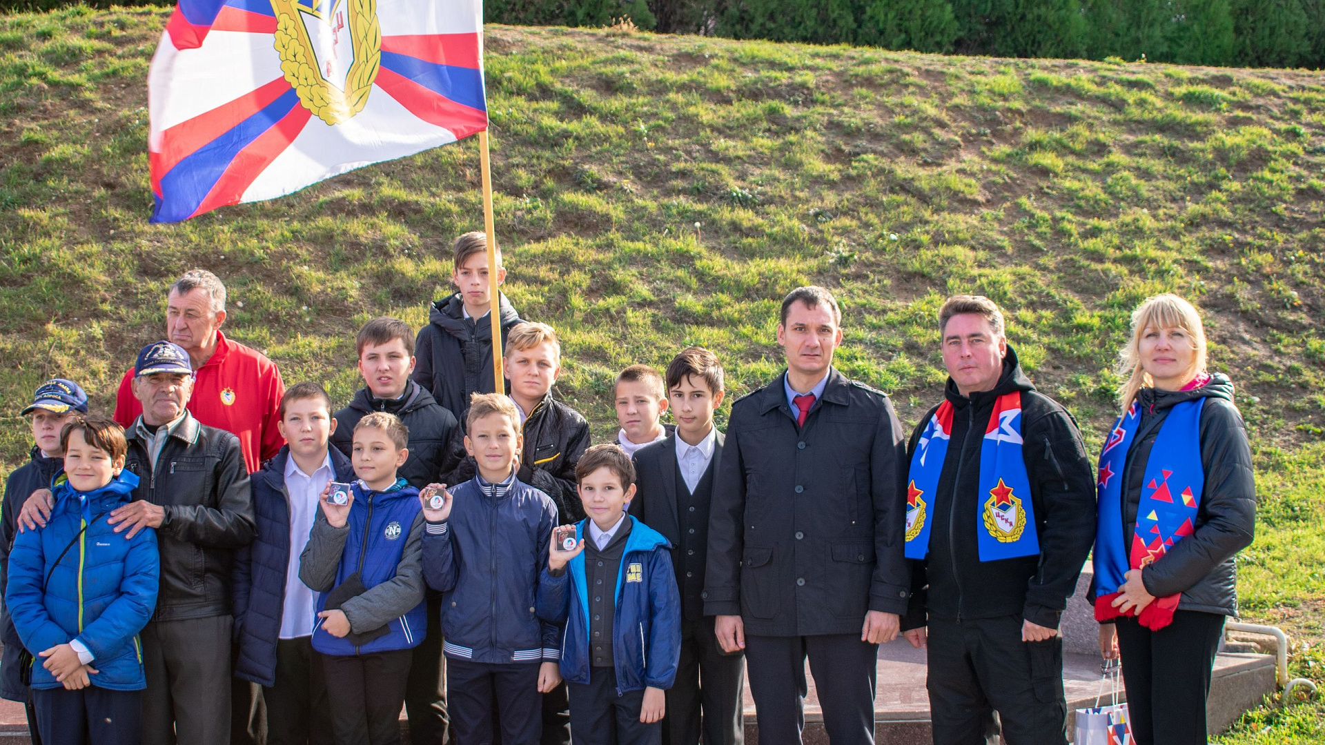 В Севастополе более 1800 школьников вступили в ряды юнармейского движения