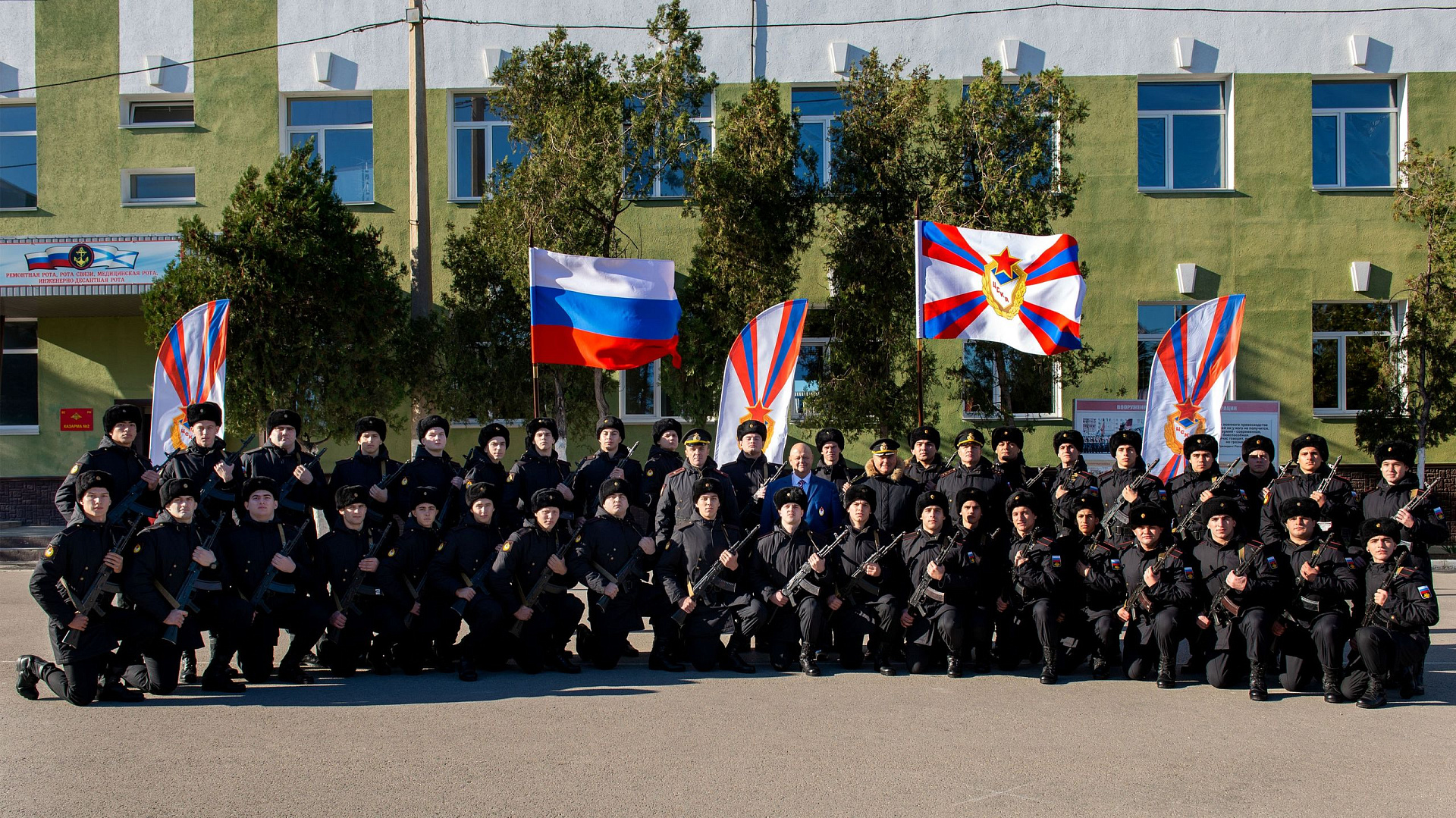 Рядовые спортивной роты ЦСКА г. Севастополь завершили комплекс мероприятий совершенствования начальной военной подготовки