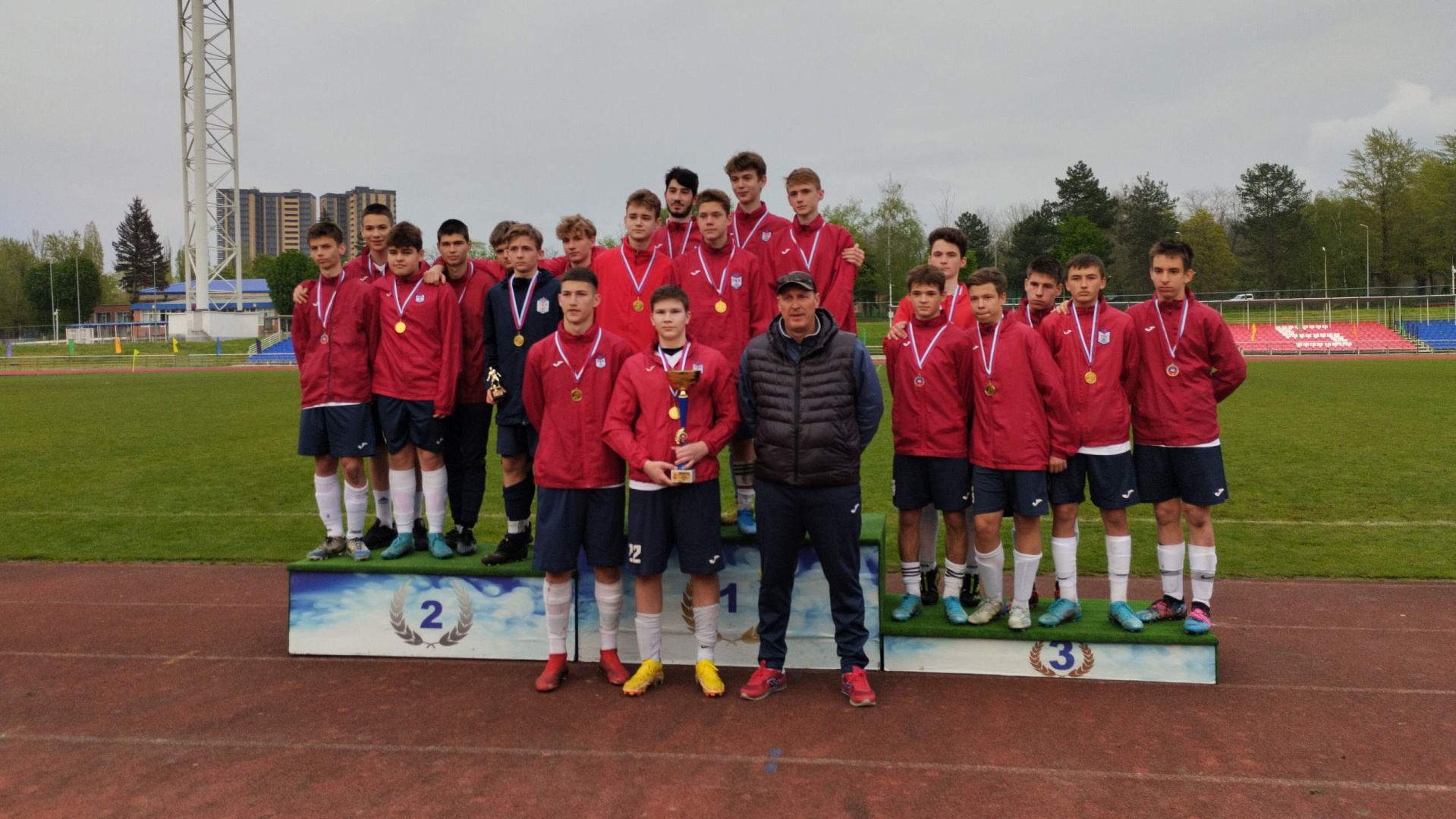 В Ростове-на-Дону состоялся открытый турнир по футболу в честь 100-летнего юбилея ЦСКА