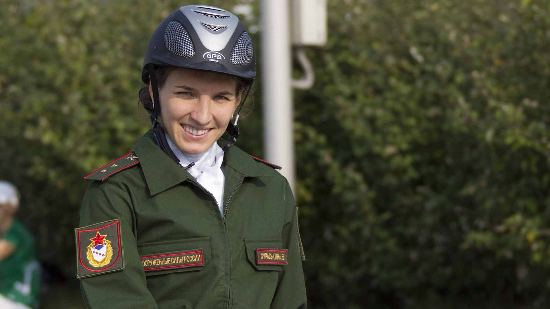 Прапорщик Екатерина Хураськина стала пятой на III этапе КМ по современному пятиборью