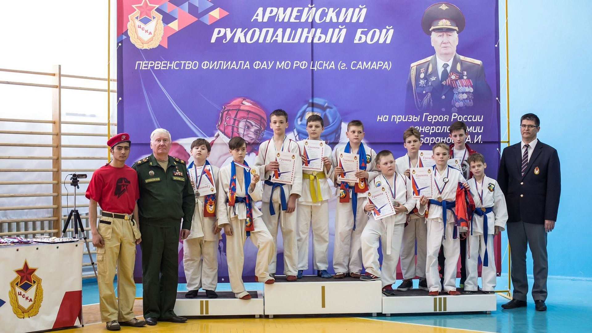 Юные армейские рукопашники из Тольятти (ЦСКА/Самара) – лидеры медального зачета на Первенстве по АРБ на призы Героя России генерала армии Александра Баранова
