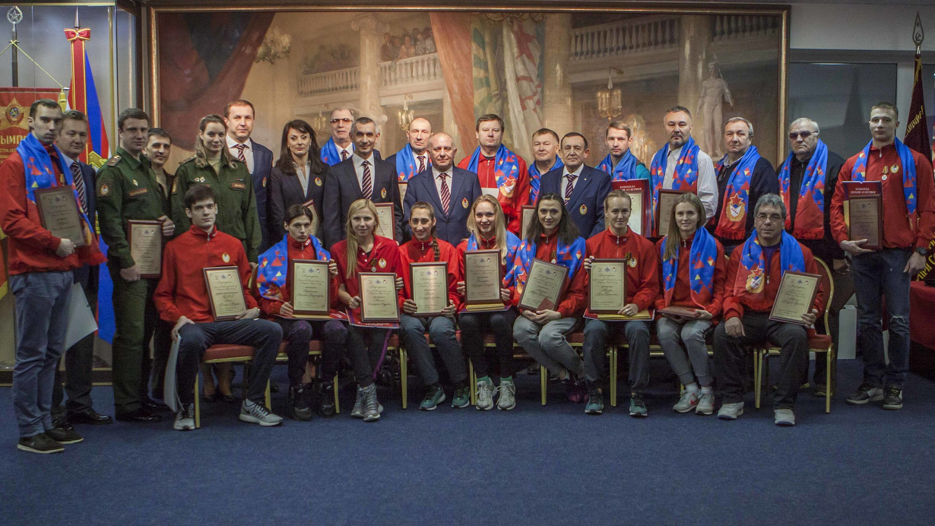 Награды нашли легкоатлетов ЦСКА - героев VI Всемирных военных игр