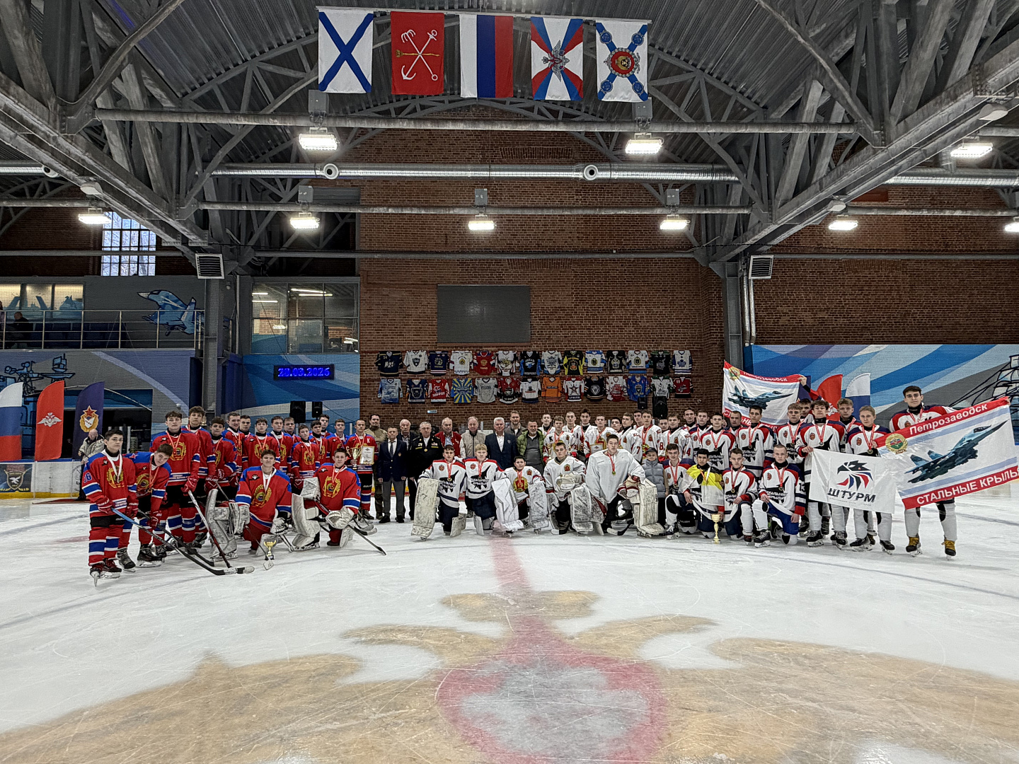 В Санкт-Петербурге завершилось первенство ВС РФ по хоккею  с шайбой среди довузовских образовательных организаций МО РФ