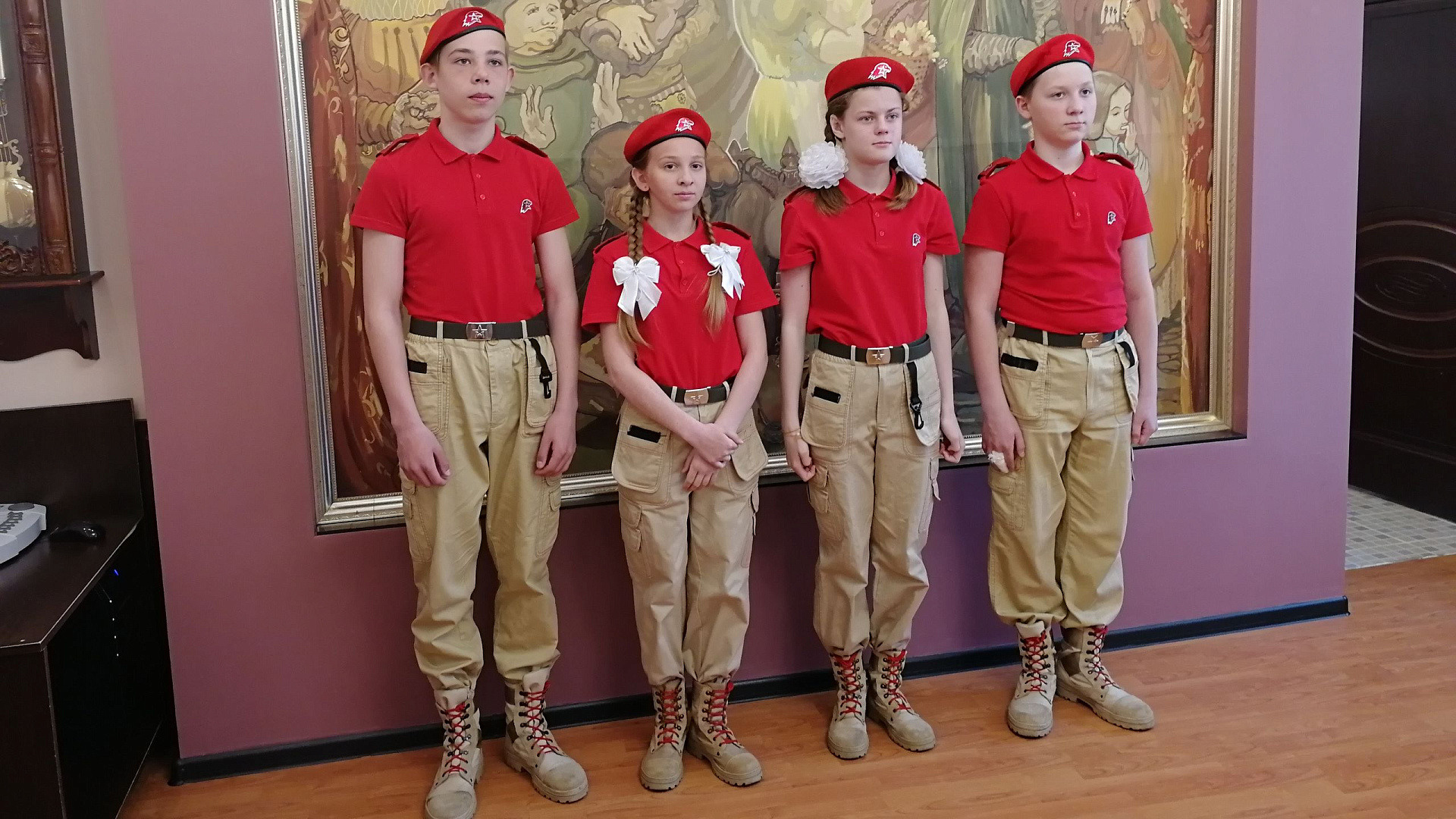 Полку юнармейцев СШ (ОРК) (г. Вилючинск) филиала ФАУ МО РФ ЦСКА (СКА г. Хабаровск) прибыло