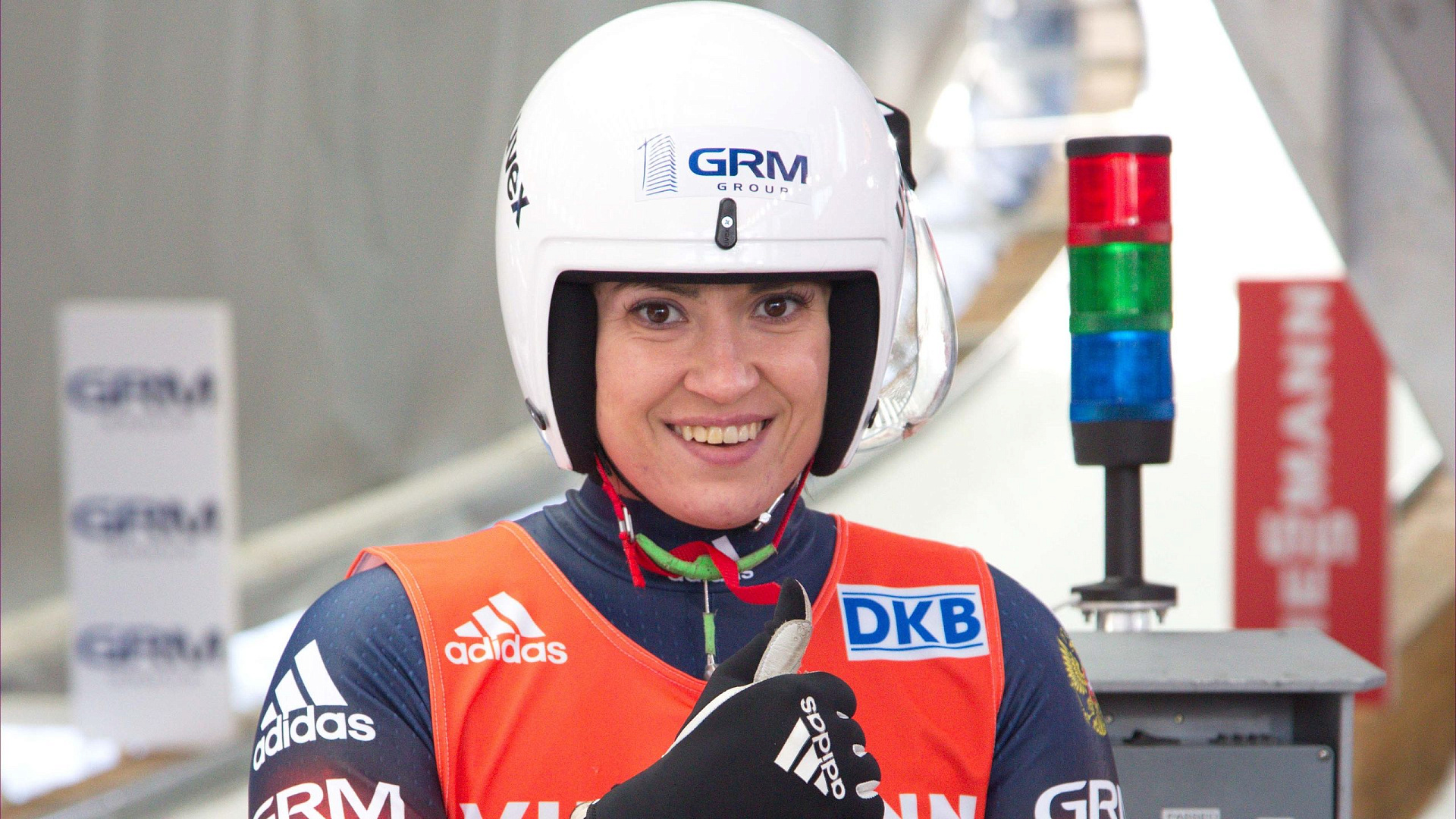 Саночница Татьяна Иванова (ЦСКА) выиграла "серебро" чемпионата Европы