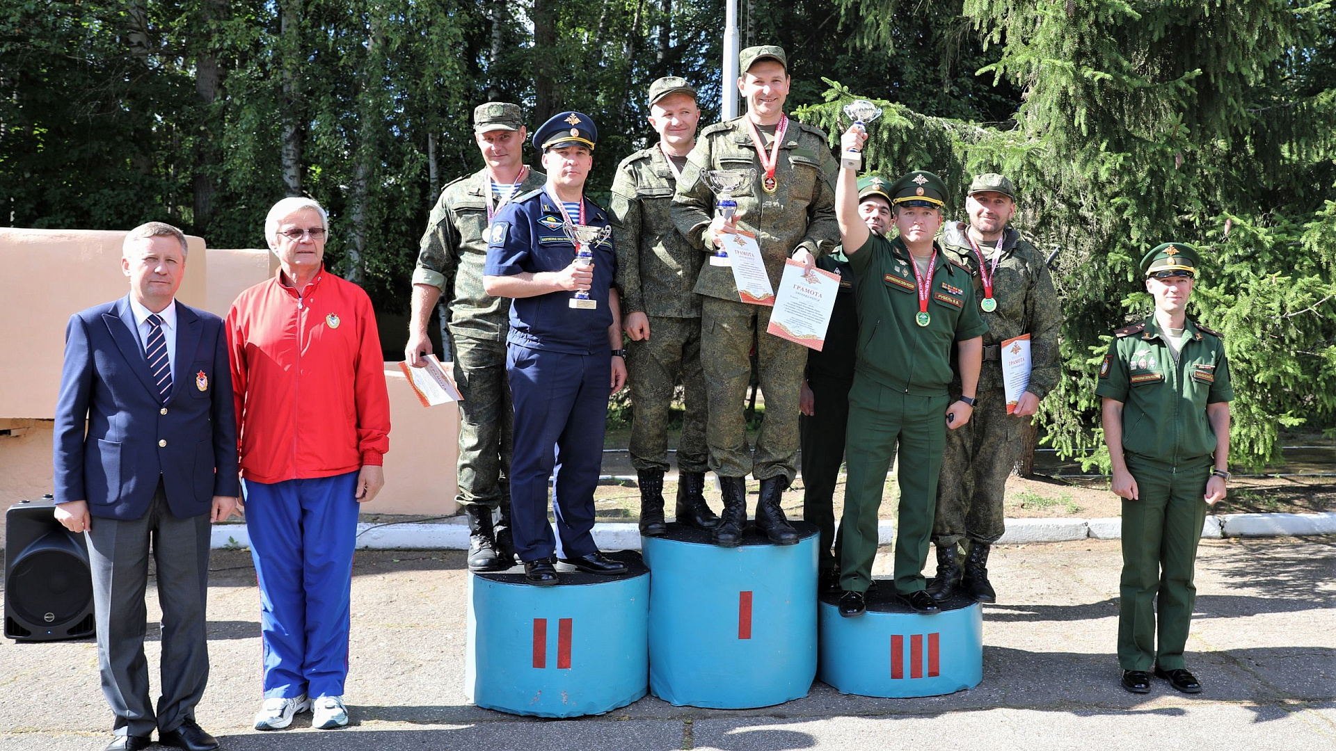 Стрелки НЦУО РФ и 9У МО РФ первенствовали на Спартакиаде МО РФ среди сборных команд ЦОВУ