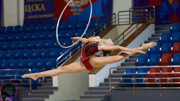 Провели открытое первенство СШОР по художественной гимнастике