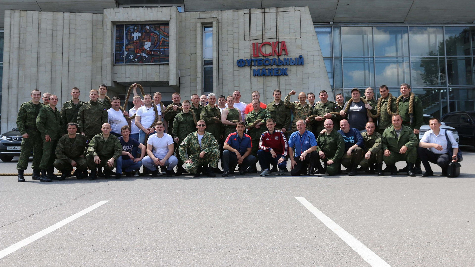 Команда ГУКНД МО РФ — победитель Спартакиады ЦОВУ МО РФ по перетягиванию каната в форме