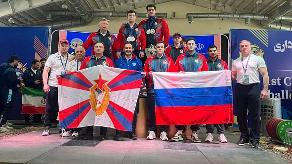 В Иране завершился 1-й турнир CISM по тяжёлой атлетике