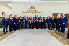 В национальном центре управления обороной наградили регбисток ЦСКА