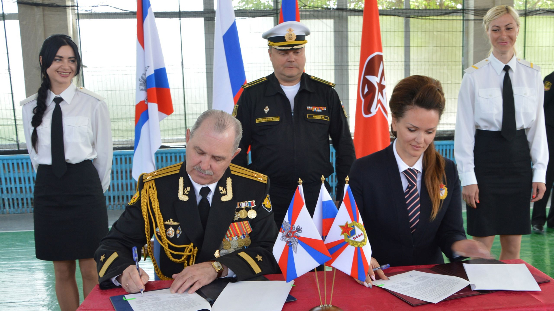 ЦСКА/Севастополь и филиал Нахимовского училища подписали соглашение о сотрудничестве!