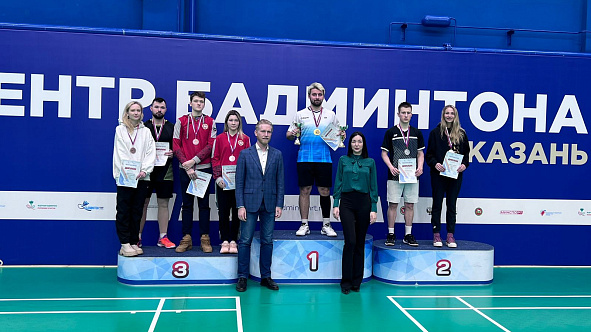 Рядовой спортивной роты ЦСКА/Санкт-Петербург Родион Алимов – победитель Всероссийских соревнований «Крылатый Зилант» по бадминтону