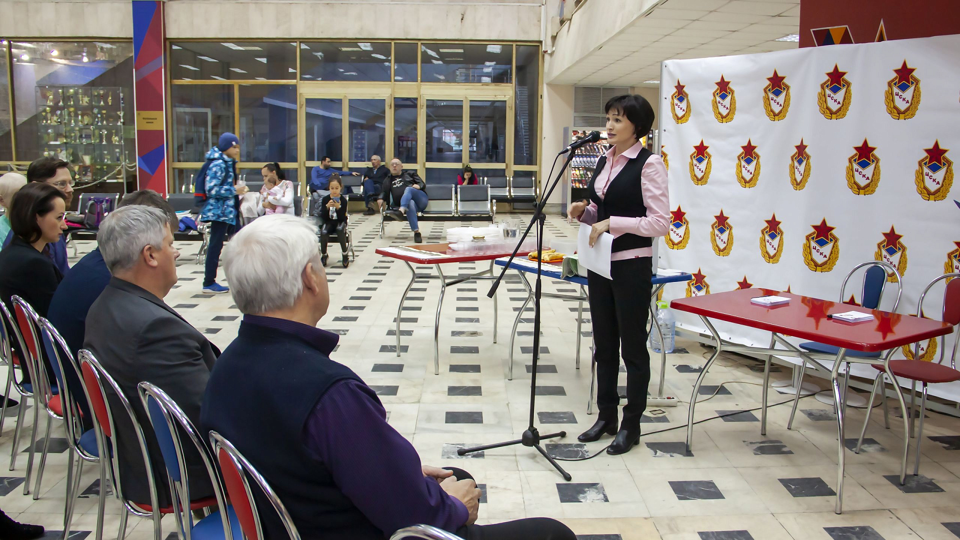 В ЦСКА в рамках серии семинаров «Родители и дети в спорте» прошел фестиваль здорового питания