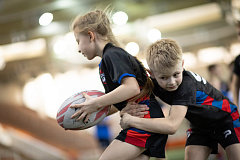 Мастер-класс от профессиональных регбистов прошел в КЛФК ЦСКА