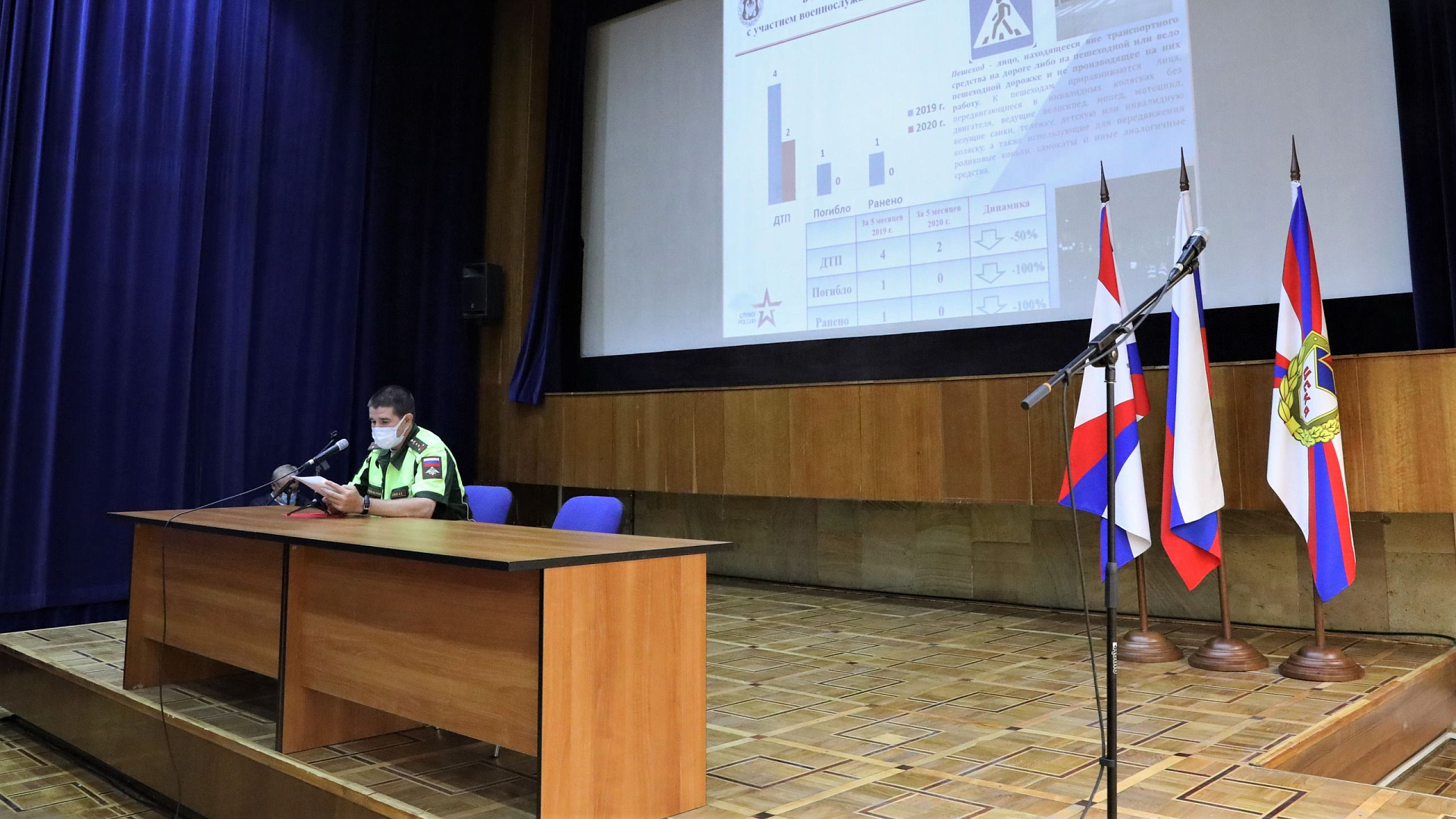 Для сотрудников ЦСКА провели занятие по владению личным автотранспортом