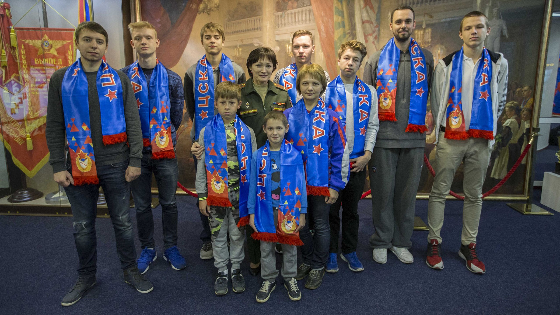 Светлана Ишмуратова поблагодарила воспитанников СШОР ЦСКА за участие в культурных мероприятиях Клуба