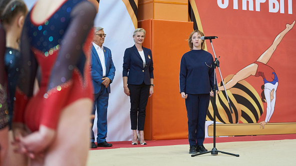 Всероссийские соревнования по спортивной гимнастике, посвященные 80-летию Победы в Великой Отечественной войне, открыли в Ватутинках