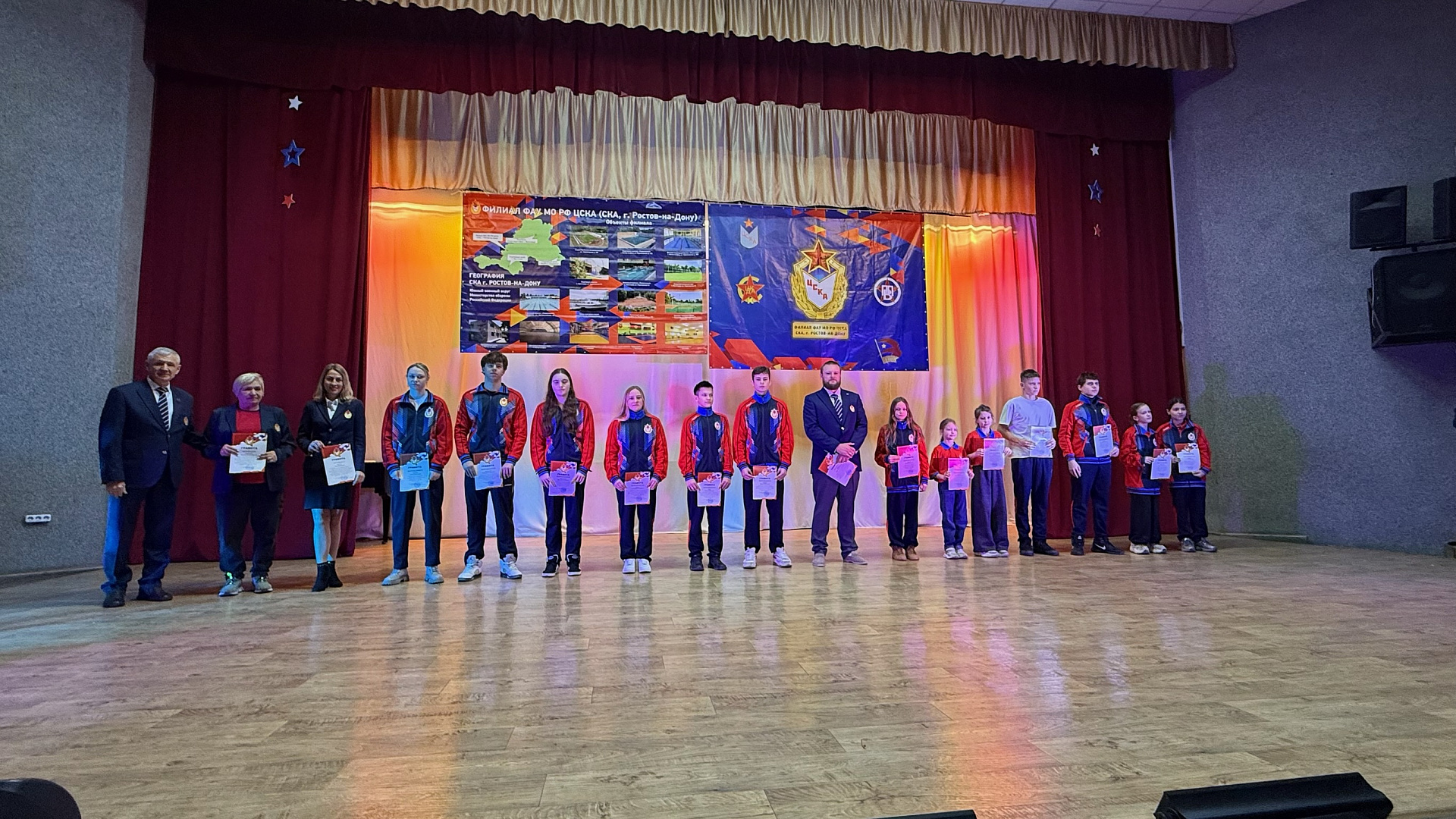 Год побед и традиций: в филиале ЦСКА Ростова-на-Дону чествовали героев сезона