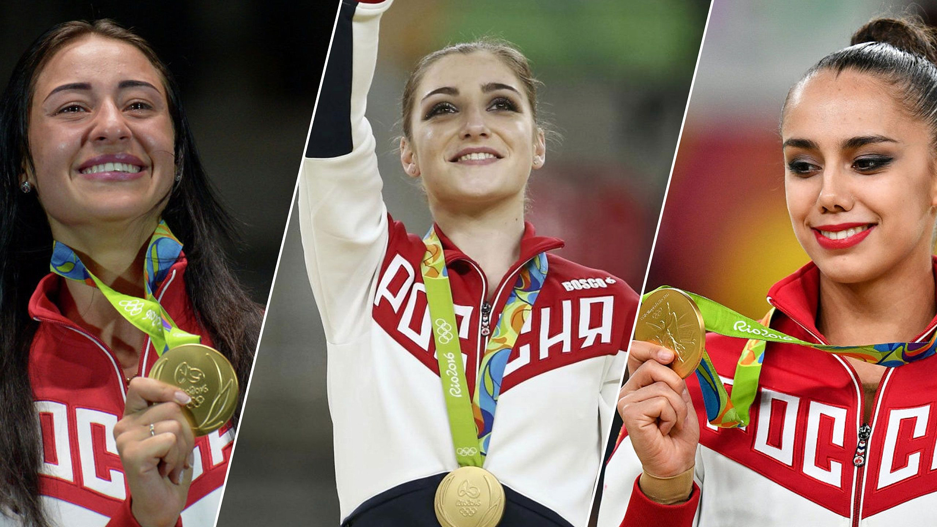 Олимпийские чемпионки ЦСКА Яна Егорян Маргарита Мамун и Алия Мустафина претендуют на звание спортсменки 2016 года