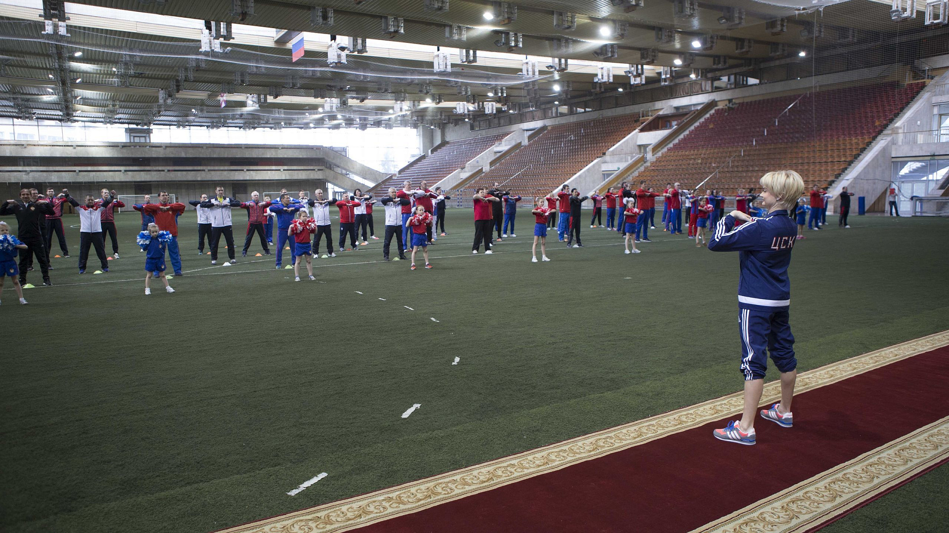 10 августа в КЛФК ЦСКА состоится спортивно-массовая  зарядка личного состава ФАУ МО РФ ЦСКА