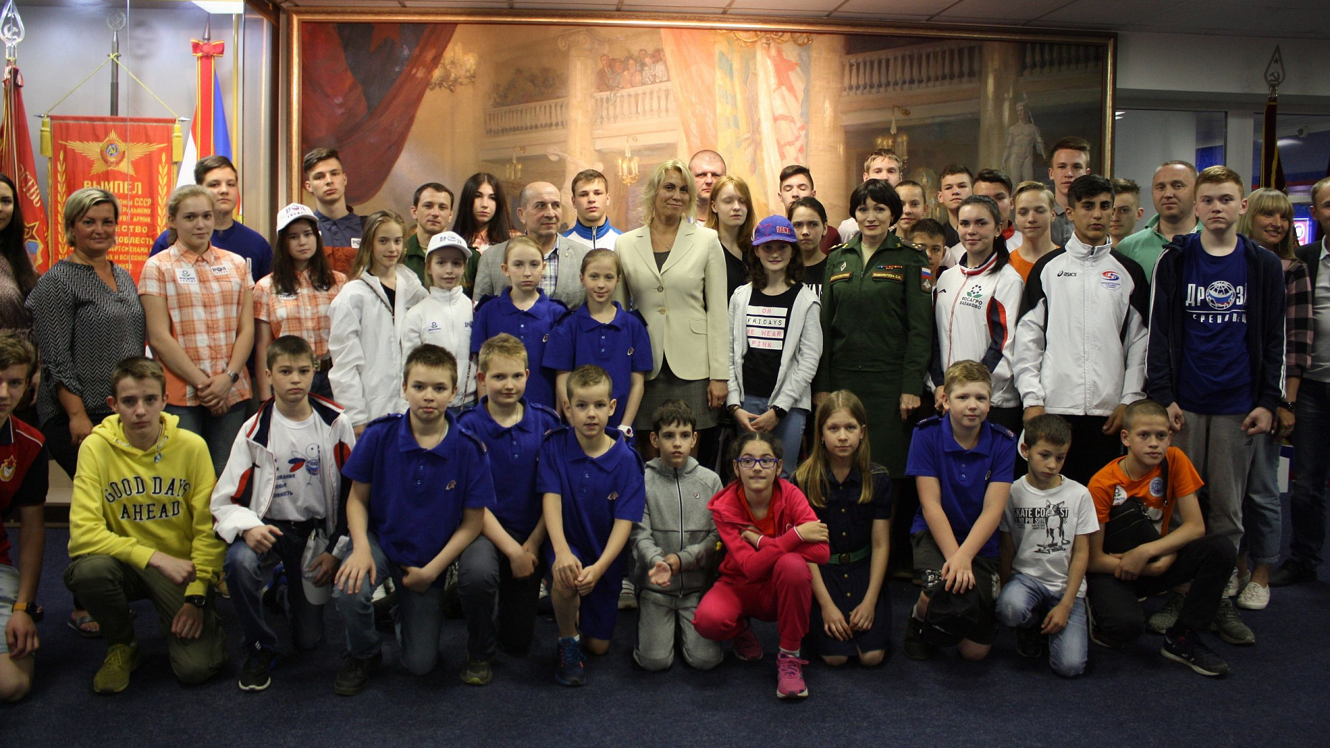 «Падай и вставай так ты растешь»: в Музее спортивной Славы ЦСКА состоялась встреча с первой чемпионкой мира по пятиборью Ириной Киселевой