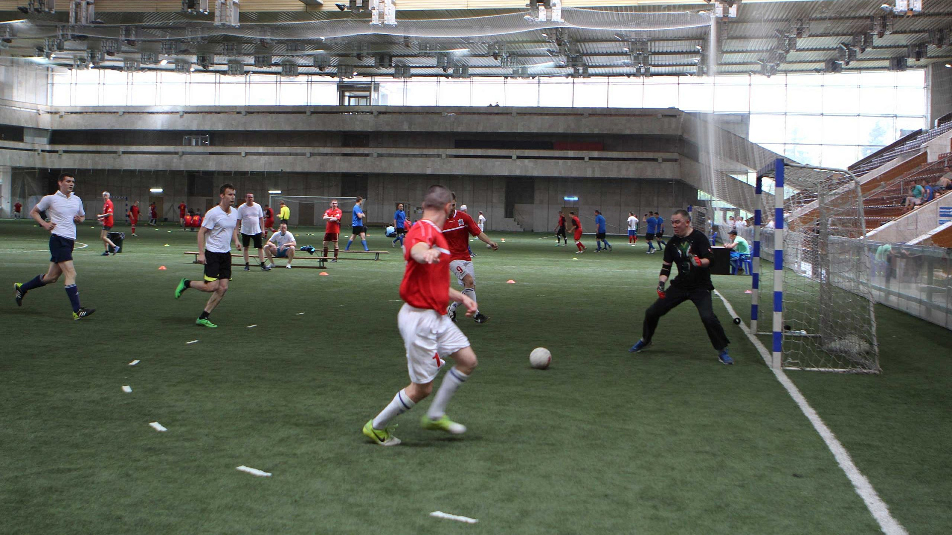 В ЛФК ЦСКА стартовал этап Спартакиады-2017 ЦОВУ МО РФ по мини-футболу