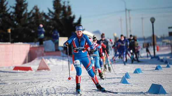Юлия Хренникова завоевала три медали первенства России по спортивному ориентированию на лыжах