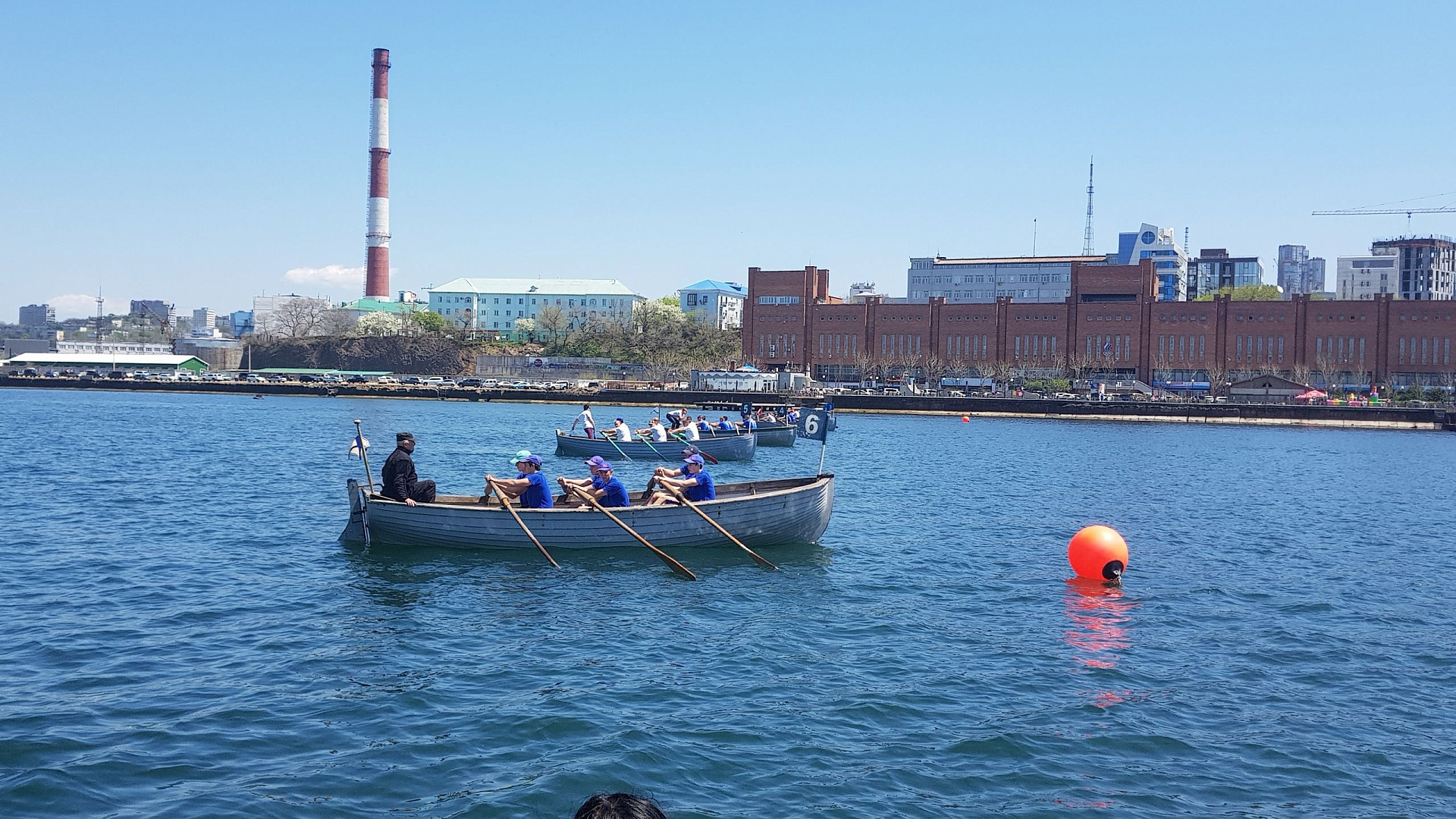 На Открытом Кубке командующего ТОФ по гребле на шлюпках спортсмены СО (ОРК) СЦМиФП г. Владивосток филиала ЦСКА г. Хабаровск заняли 3 место