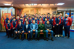 Представители сербского спортивного клуба «Партизан» встретились с учащимися спортивных школ ЦСКА