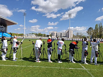 Серебро в команде завоевали лучницы спортшколы ЦСКА г. Читы на чемпионате России
