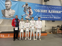 Команда шпажистов спортивной школы «ЦСКА-Самара» завоевала бронзу всероссийского турнира