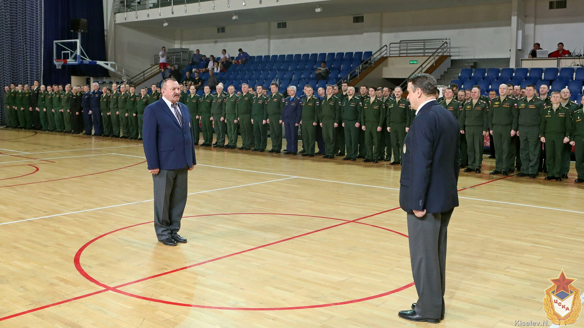 В ЦСКА на Спартакиаде ЦОВУ МО РФ стартовал турнир по волейболу