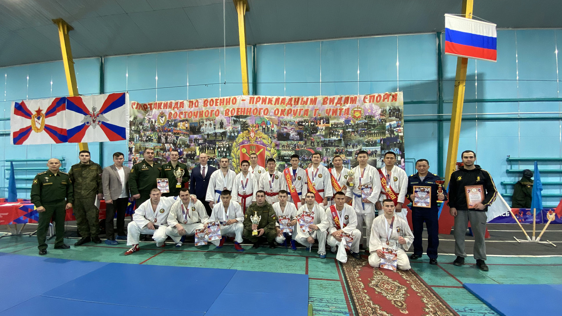 На базе СЦ (г. Чита) филиала ЦСКА/Хабаровск прошел чемпионат Забайкальского общевойскового объединения по АРБ