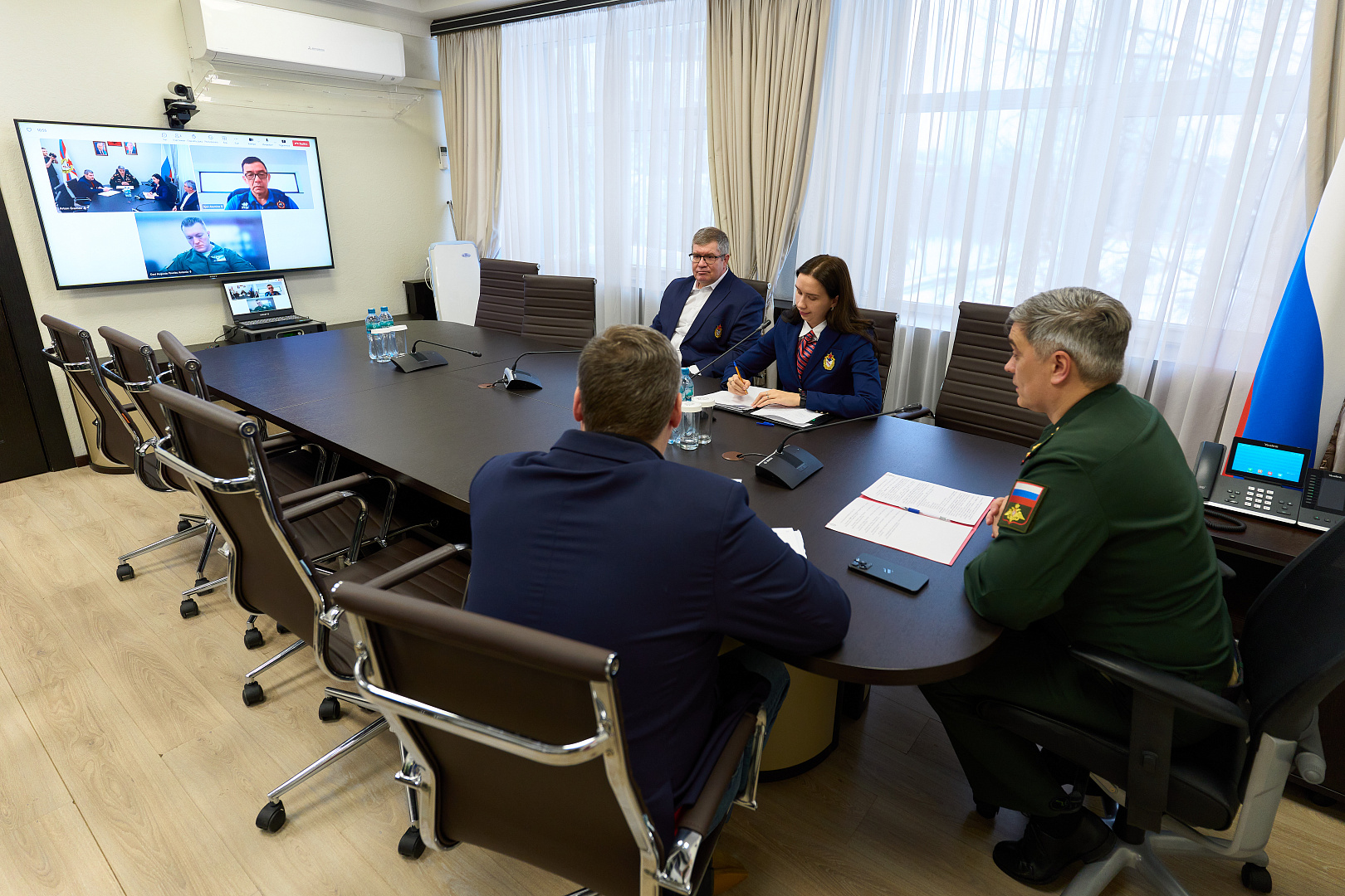 Начальник ЦСКА полковник Артём Громов провел совещание с представителями рабочей группы CISM по параспорту 